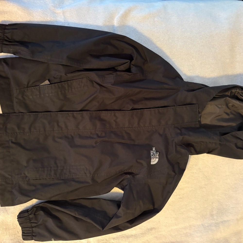The North Face Men's Charcoal Rain Jacket